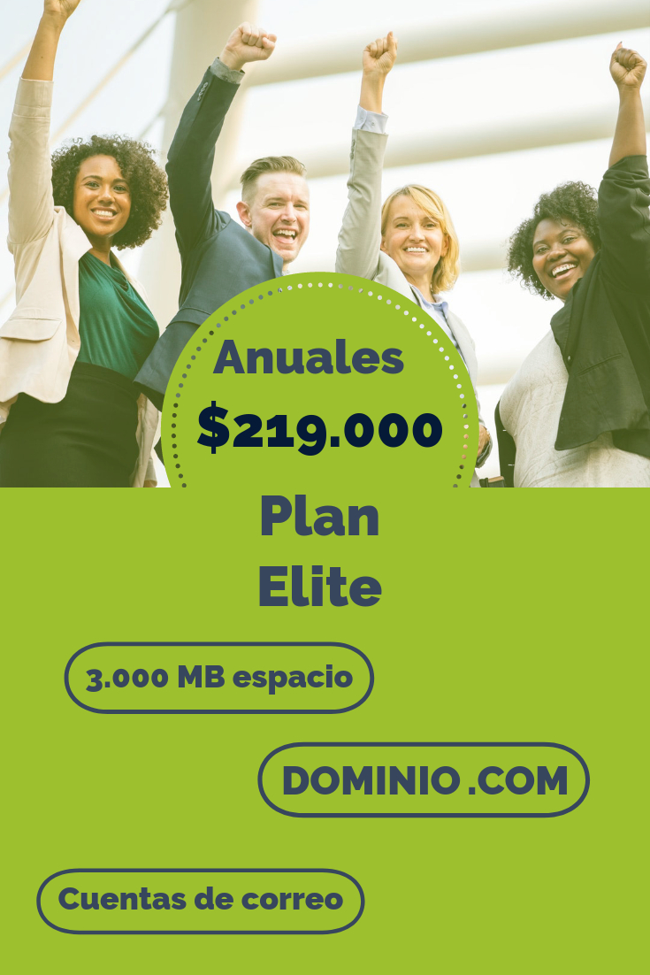 Colombia hosting Plan elite
